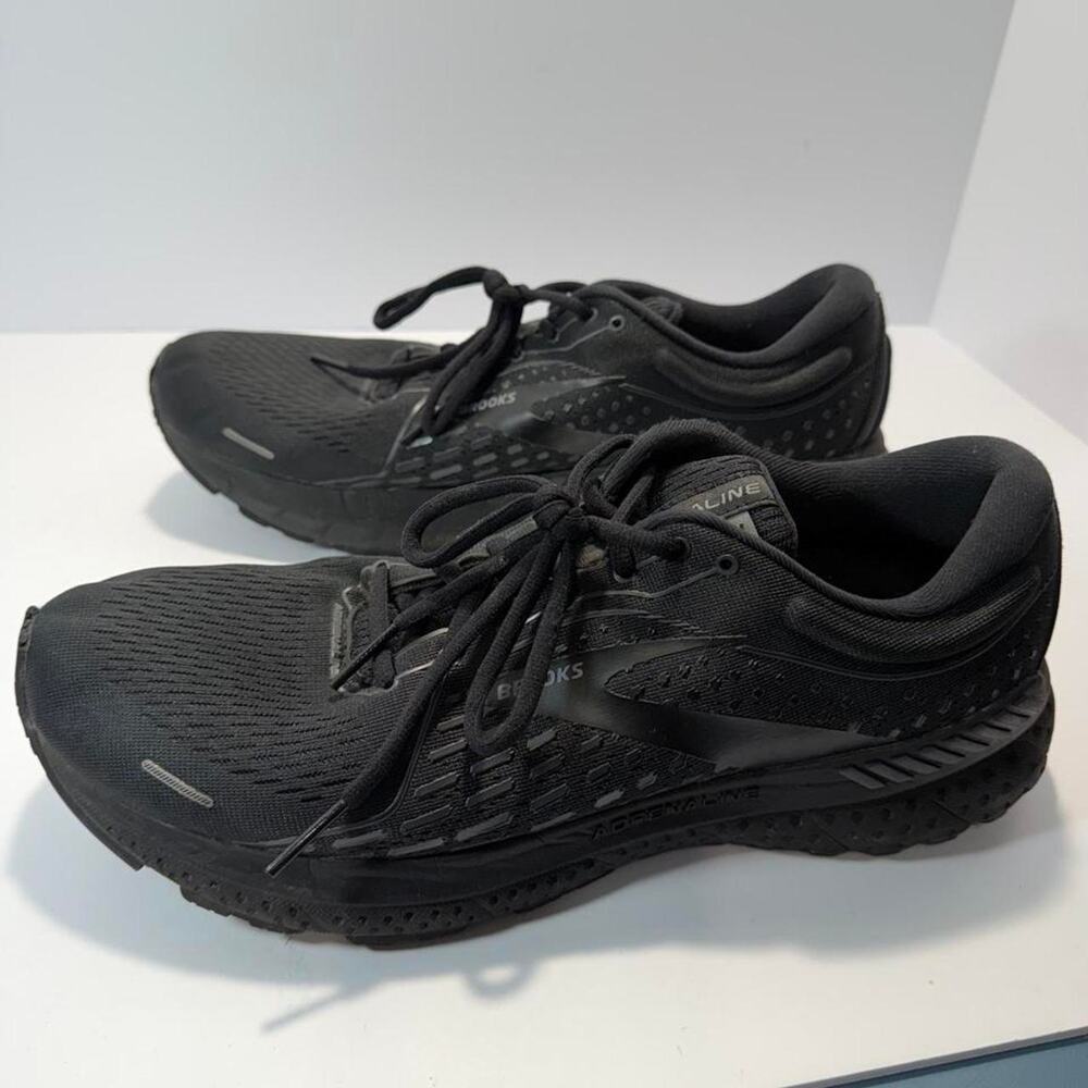 Brooks Adrenaline GTS 21 Mens 11.5 D Black 1103491D020 Running Work Shoes